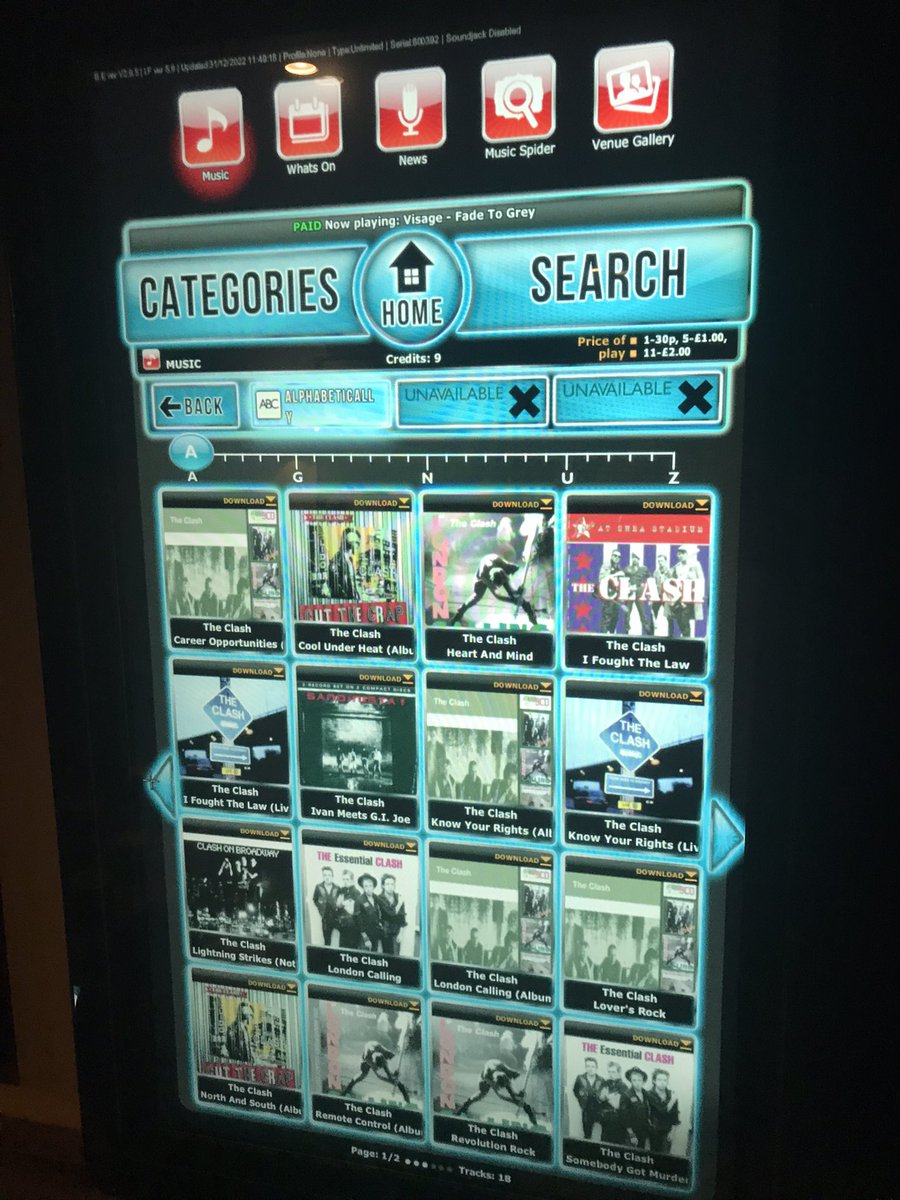nffc2009's tweet photo. My type of jukebox…. #Banff #TOBTM https://t.co/22rDEMtTni
