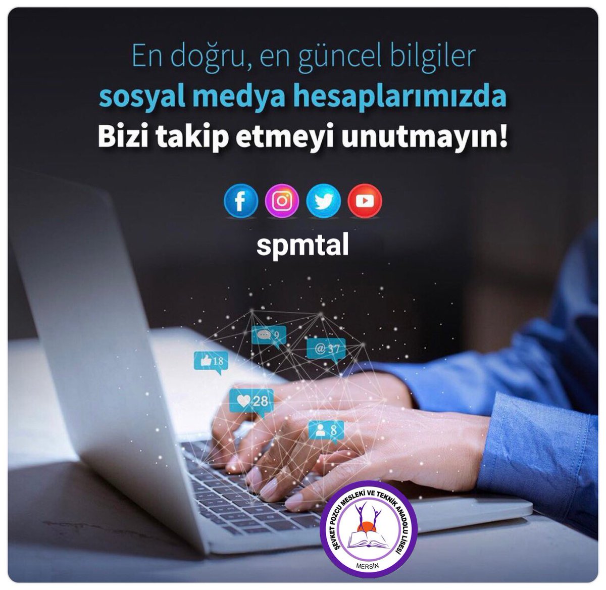 Şevket Pozcu Mesleki ve Teknik Anadolu Lisesi (@spmtal) on Twitter photo 2023 Yılının tüm takipçilerimize; sağlık, huzur ve mutluluk getirmesini diliyoruz
<a href="/nznsener/">Nazan ŞENER</a> <a href="/ahpehlivan53/">Ali Hamza Pehlivan</a>
<a href="/AdemKoca46/">Adem Koca</a> <a href="/necmidinc/">M.Necmeddin Dinç</a>
<a href="/MersinMEM/">Mersin İl Millî Eğitim Müdürlüğü</a> <a href="/yenisehirmem_33/">Yenişehir İlçe Milli Eğitim Müdürlüğü</a> 2023 Yılının tüm takipçilerimize; sağlık, huzur ve mutluluk getirmesini diliyoruz
<a href="/nznsener/">Nazan ŞENER</a> <a href="/ahpehlivan53/">Ali Hamza Pehlivan</a>
<a href="/AdemKoca46/">Adem Koca</a> <a href="/necmidinc/">M.Necmeddin Dinç</a>
<a href="/MersinMEM/">Mersin İl Millî Eğitim Müdürlüğü</a> <a href="/yenisehirmem_33/">Yenişehir İlçe Milli Eğitim Müdürlüğü</a>