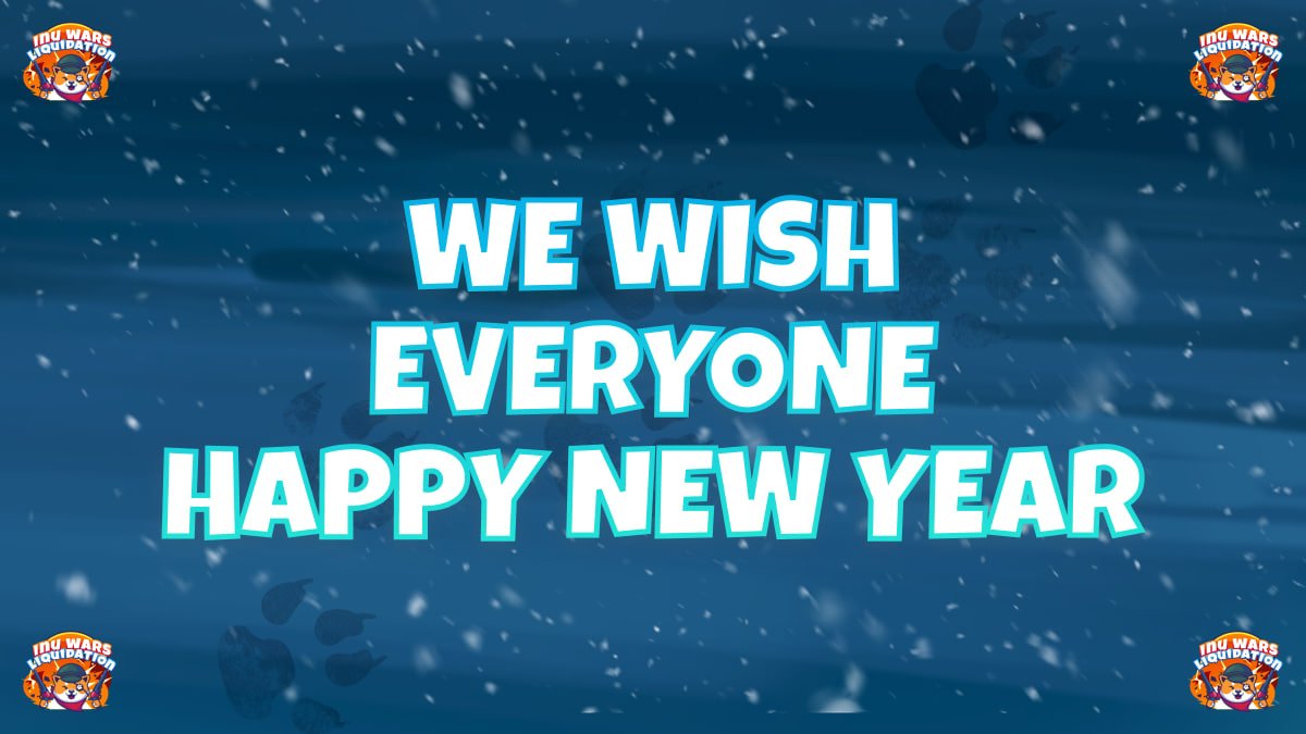 Happy New Year beloved INU WARS Community !🎄

New year will bring new positive emotions and new ATH! Cheers to more shared successes in the new year! 🚀

INU WARS TEAM IS HERE TO STAY, 2023 YEAR WILL BE OURS! 🤘

#Crypto #NewYear #Crypto2023 #CryptocurrencyMarket