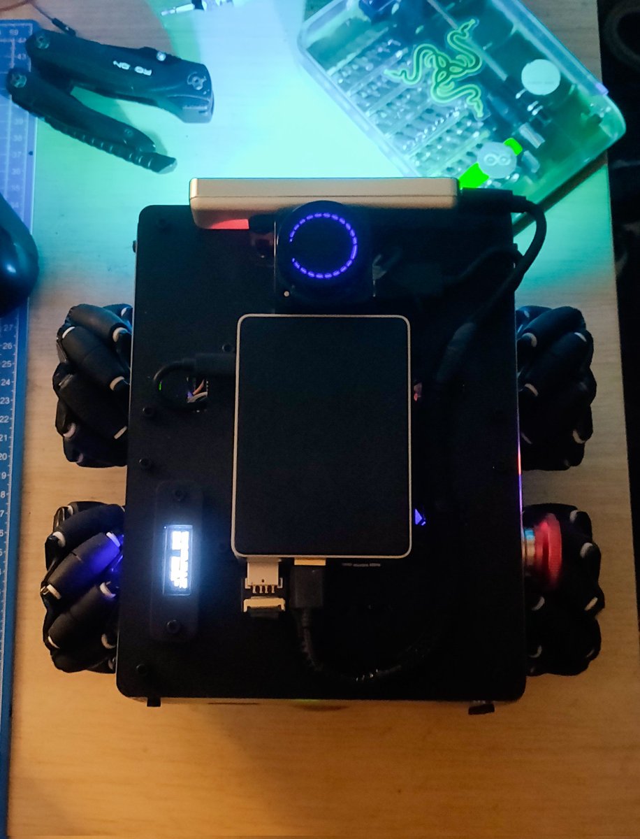 kamathsblog's tweet image. Loving all the pictures of robots everyone built in 2022! For me, 2022 was the year of exploring #microROS with different microcontrollers, upgrading the AKROS robot with a #Teensy and a new RPi case, and of course #ROSCon in Kyoto! Looking forward to an exciting 2023!