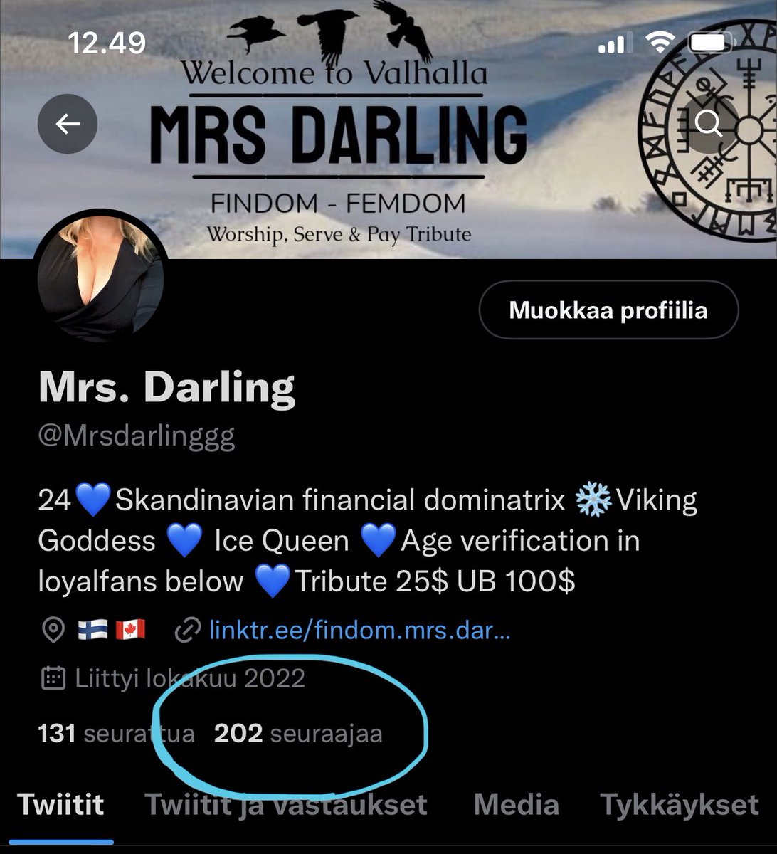 Happy new year🎆

200 followers💙 congratulate me with sending 20$ / 200$ / 2000$

Findom | Femdom | Viking Goddess | finsub | paypig | humanatm