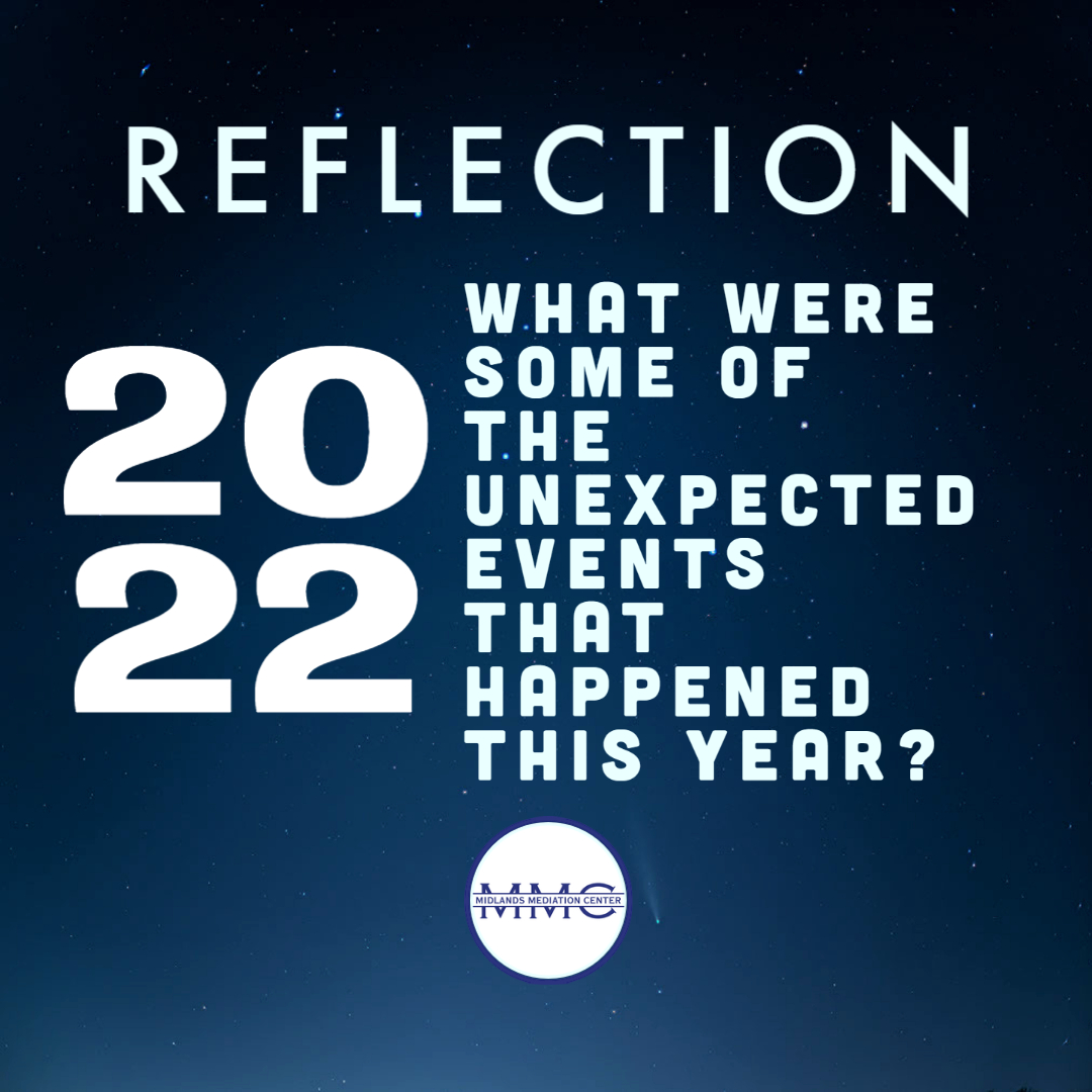 Thank you for sharing in this journey of the year!  Please share with your connections and invite them to connect with  MMC.  What were some of the surprising or unexpected events of 2022?