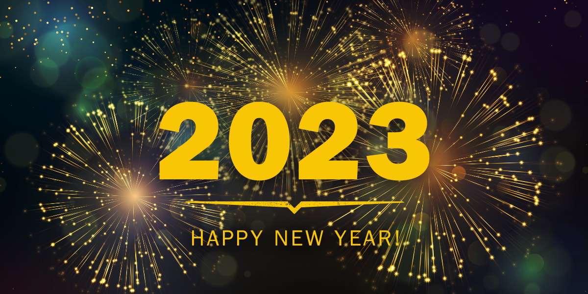 Happy New Years! 2022 was great. Let's do even more together in 2023!