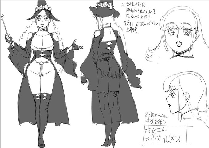 昨日、急にアイデアが出てきて形にしたデザイン

これで漫画を描くかどうかはまだ分からん 