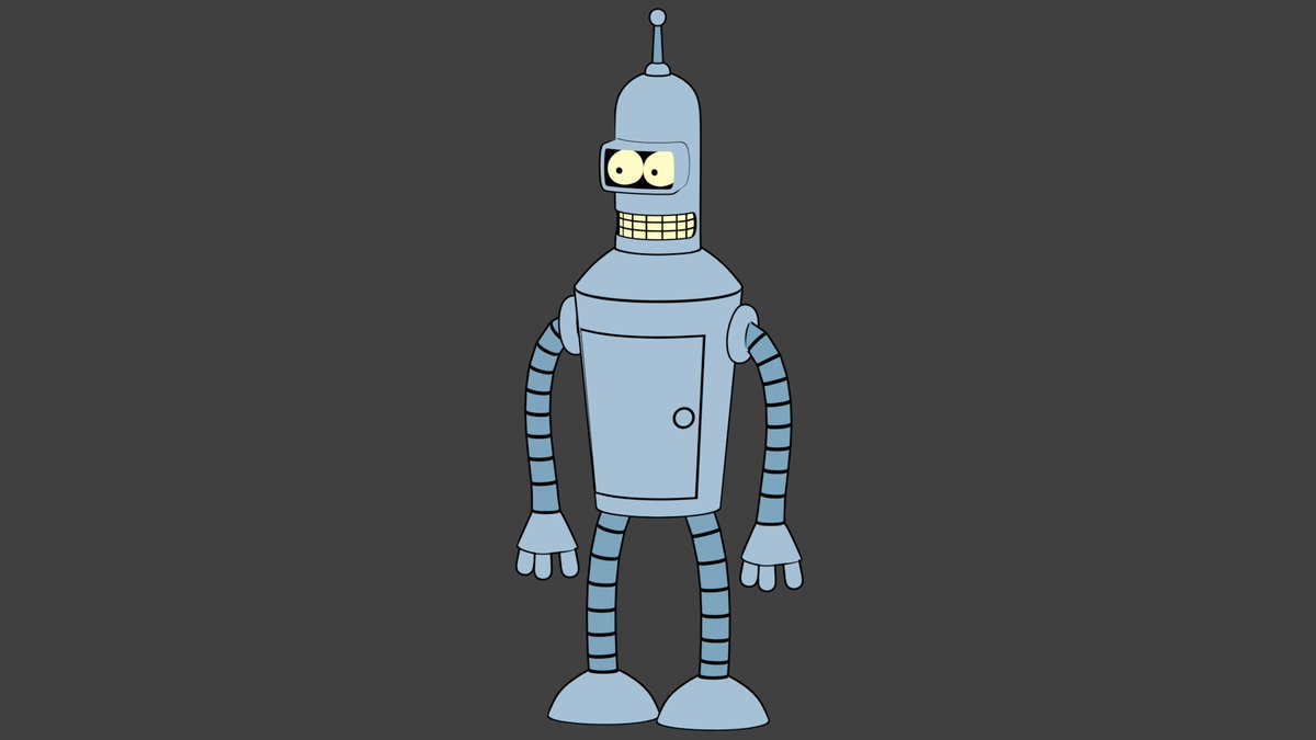 Boeta49's tweet photo. #Blender3d #Blender #3dart #3dblockout #BlenderEevee #BNPR #3dmodeling #3DModel #Futurama #Bender #BenderBendingRodríguez #BenderDobladorRodríguez https://t.co/8BOmPkV8rg
