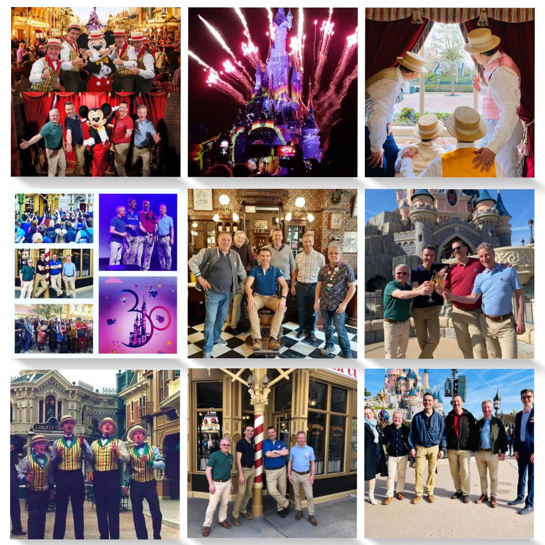 Happy New Year everyone. Thanks to all of you we sang to and met in 2022 and here’s hoping we can do it all again soon!  #DisneylandParis