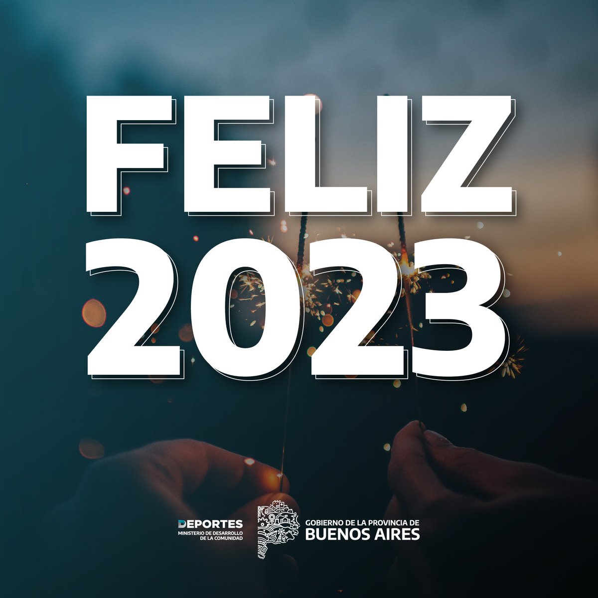 ⭐ Vamos a continuar trabajando para acompañar a las y los bonaerenses.

Les deseamos a todos y a todas un feliz año nuevo 🥂

¡Sigamos transformando la Provincia! 

#FelizAñoNuevo
#ComunidadDeportiva