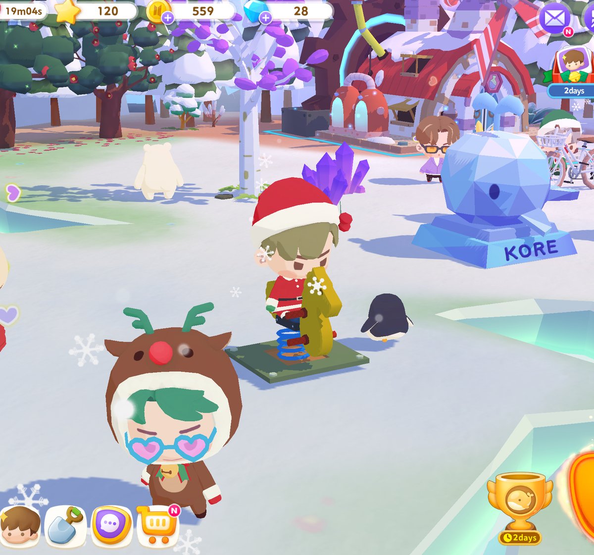 FatedCanvas's tweet photo. @INTHESEOM_BTS is this how we participate in Happy V Day and getting V’s Busan hoodie? Cause I was very confused by the instructions…but the spring rocking horse is my favorite 귀요 item on the island right now 💜💜💜
#2022V_IntheSEOM my game nickname is 린마리 https://t.co/4cp2Ywht0j