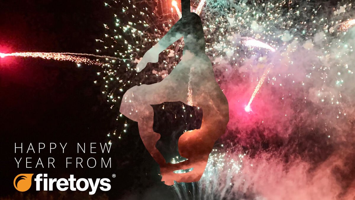 HAPPY NEW YEAR!

From the Firetoys team to all, whether you're an aerial expert, a budding circus hobbyist, or yet to join our wonderful community.

Let's make 2023 spectacular!