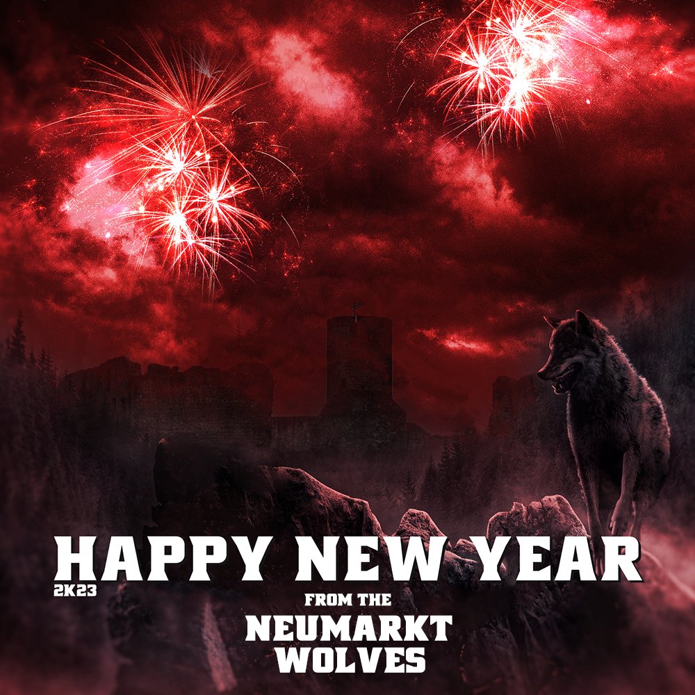 Neumarkt_Wolves's tweet photo. Die Neumarkt Wolves wünschen allen Vereinen und Fans ein erfolgreiches 2023 🐺🏈

#ranNFL #ranNFLsuechtig @ransport @rannfl_suechtig 

#Neumarkt https://t.co/loXtnL3jJj