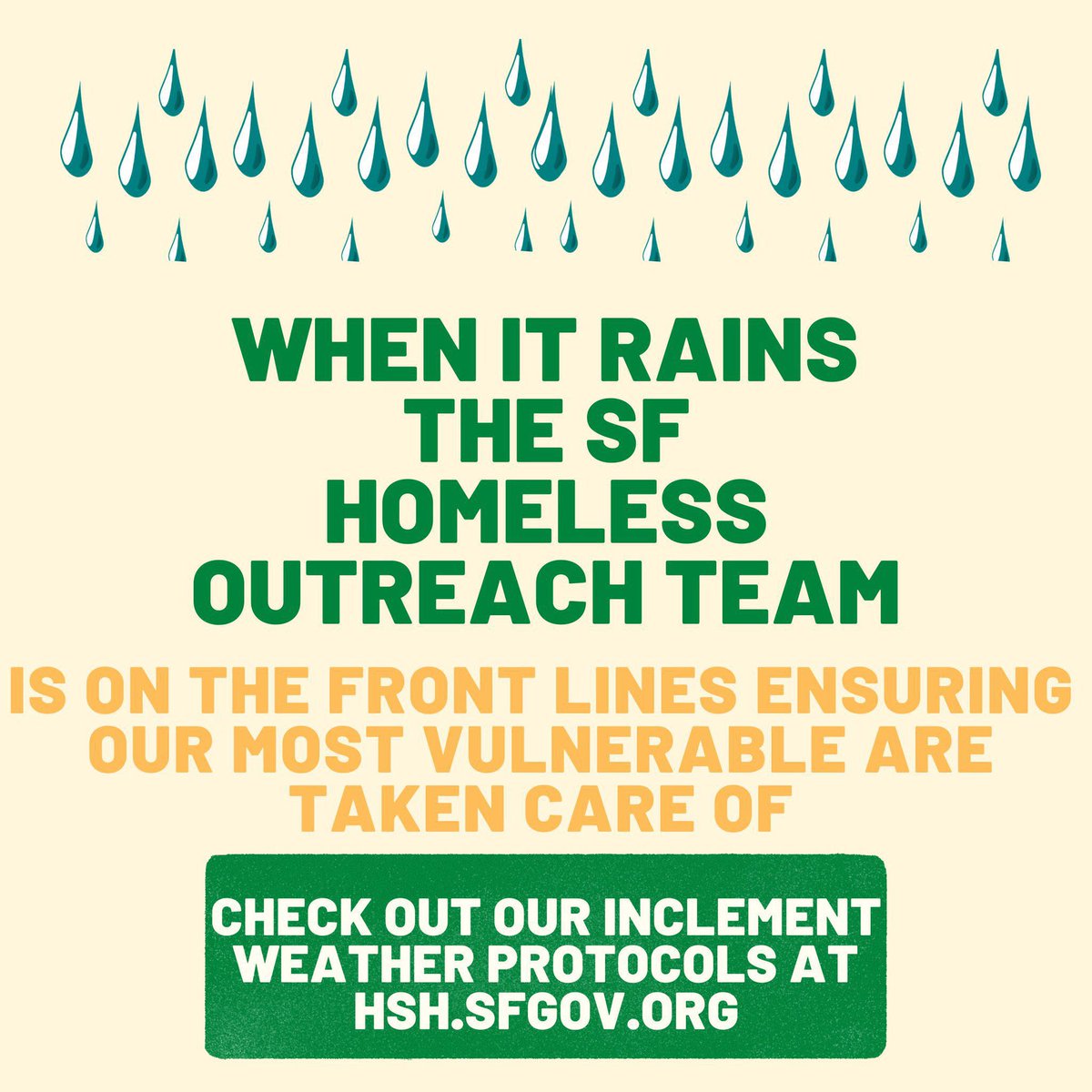 SF_HSH's tweet photo. Worried about your unhoused neighbors? We are! MScSouth, Sanctuary, NextDoor, and St Mary’s have spots for people to come out of the rain tonight. For more info, visit: https://t.co/aILXHH2iW7 https://t.co/YvzE0X6cag