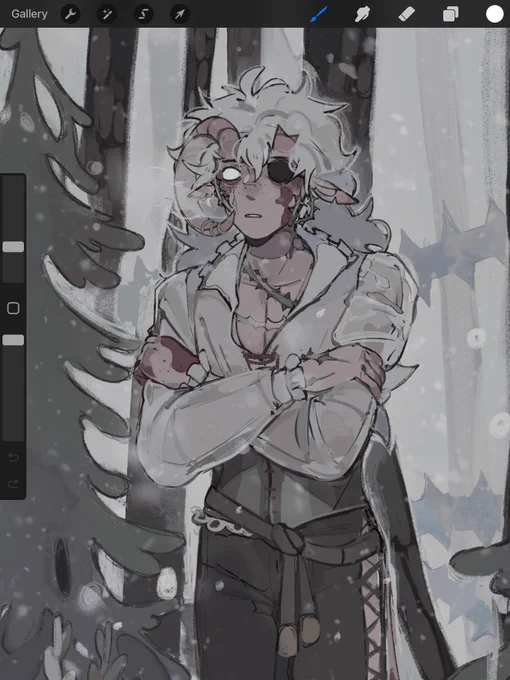 Bit of an art boost post before the new year- I'm Aly, a dnd/multifandom artist with a fondness for character designs and tieflings! I work a lot with adoptables, and am currently trying to make a name for myself outside of fandom spaces :D 