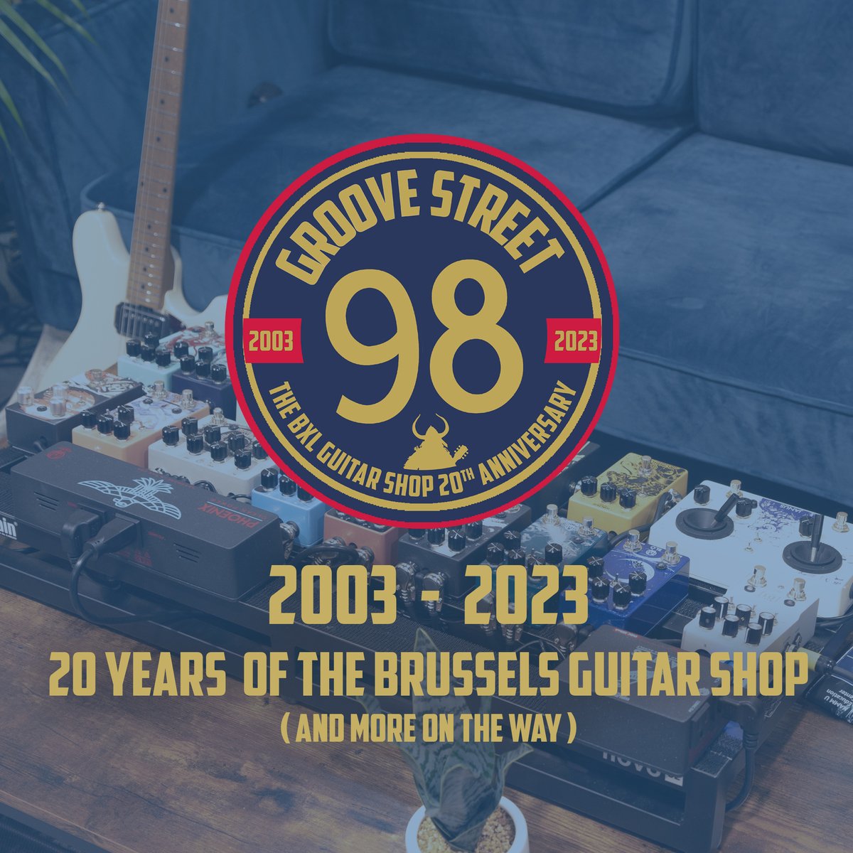 Groove Street 98 (@GuitarShopBXL) on Twitter photo 2022-12-31 23:01:15