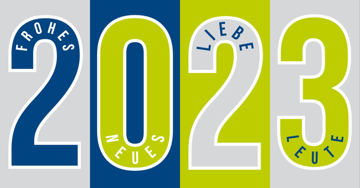 Nach Durchschnaufen nun Durchstarten: Happy new year und möge #2023 viele Erfolgsmomente bereithalten. Mit viel Vorfreude schauen wir auf unser kommendes #Projektportfolio,  mit dem wir unseren Beitrag zu #Sicherheit, #Verteidigungsfähigkeit und #Wandel leisten werden.