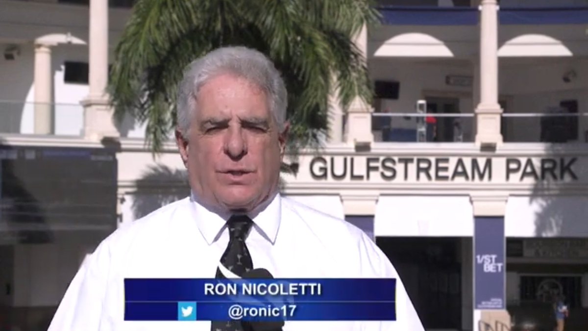 Gulfstream Park on Twitter ".Brian_J_Nadeau and ronic17 share their