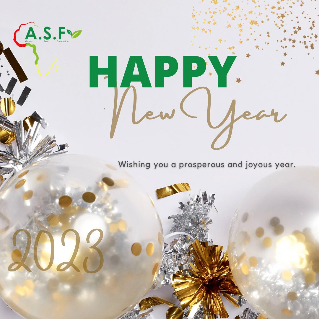 AfricanSeedFou1's tweet image. Every new start is an opportunity to leave the past behind and embrace a new beginning. Wishing you a very prosperous happy new year!