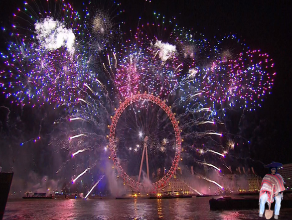 JuanRatol's tweet photo. Happy New Year Mi Amigos!

In today's #JuanRatolRoadTrip

Engineering familia allowed me to go and watch the New Years fireworks in London 

Hopefully my new years resolution of a new sombrero will come true 

Don't drink too many tequilas!
- Juan https://t.co/AdeO3HZW7F