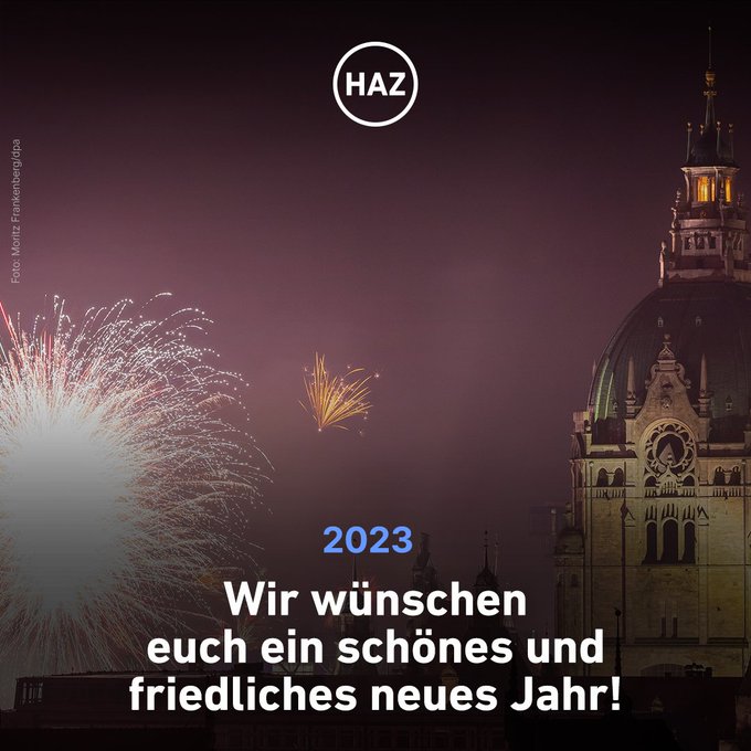 Ein frohes neues Jahr! 🎉 Wir hoffen, dass 2023 ein friedvolles und gutes Jahr f&uuml;r die Welt, euch und<a href="/tag/hannover"class="tags"><span>#hannover</span></a><a href="/tag/haz"class="tags"><span>#haz</span></a><a href="/tag/officeview"class="tags"><span>#officeview</span></a>