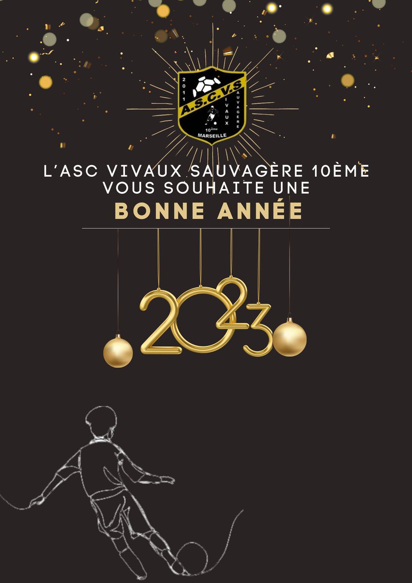 Tout le club se joint pour vous souhaiter une bonne année !

La réussite humaine, sportive, et la paix avant tout ! Allez vivaux 🟡⚫️