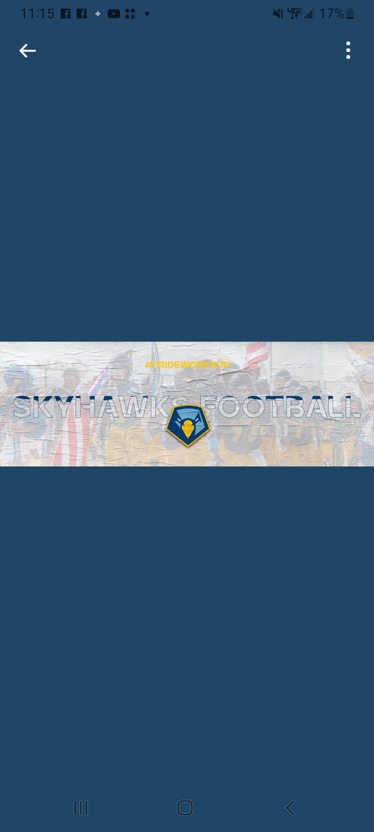 Blessed to receive an offer from point university <a href="/CoachBHailey/">Brandon Hailey</a> <a href="/PointFootball/">Point University Football</a> <a href="/PointSkyhawks/">Point Skyhawks</a>