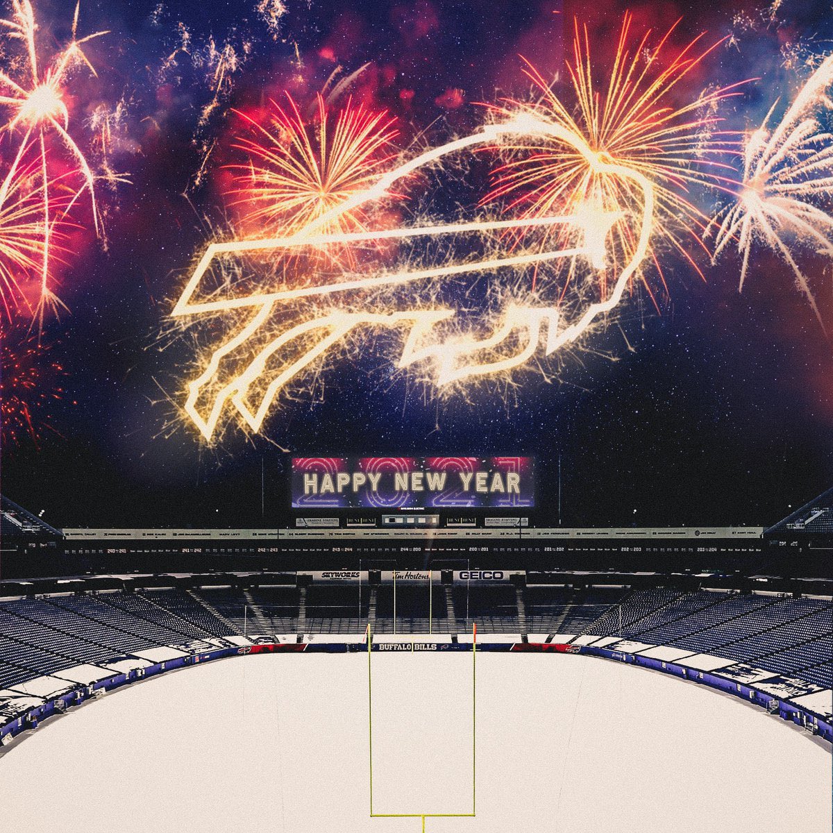 Pammadonna's tweet image. Happy New Year to you all! 🎆🍾🥂

Go Bills!! 💙❤️💙