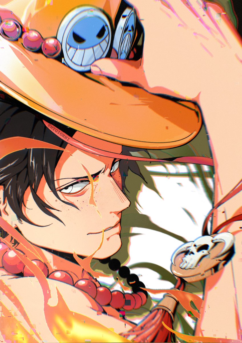 1boy male focus black hair hat solo freckles looking at viewer  illustration images