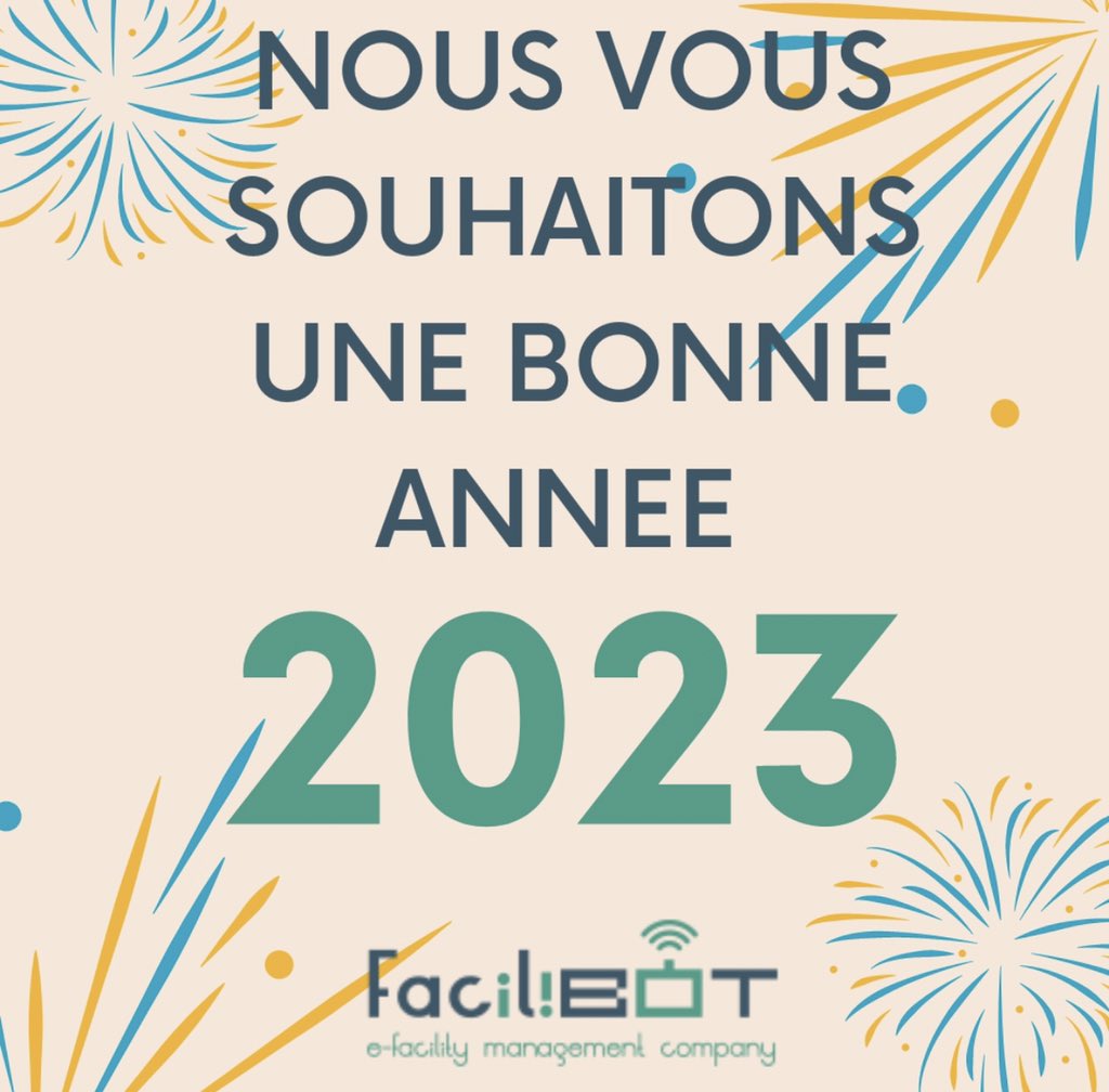 facilibot's tweet photo. #bonneannee2023 à toutes et tous. https://t.co/uOvpJd4dFM