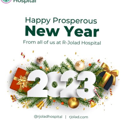 Wishing you and yours an amazing year ahead❤️✨🥂

#RJoladcares #RJoladHospital #ThePeoplesHospital #newyears23 #ʜᴀᴘᴘʏɴᴇᴡʏᴇᴀʀ2023 
#NewProfilePic