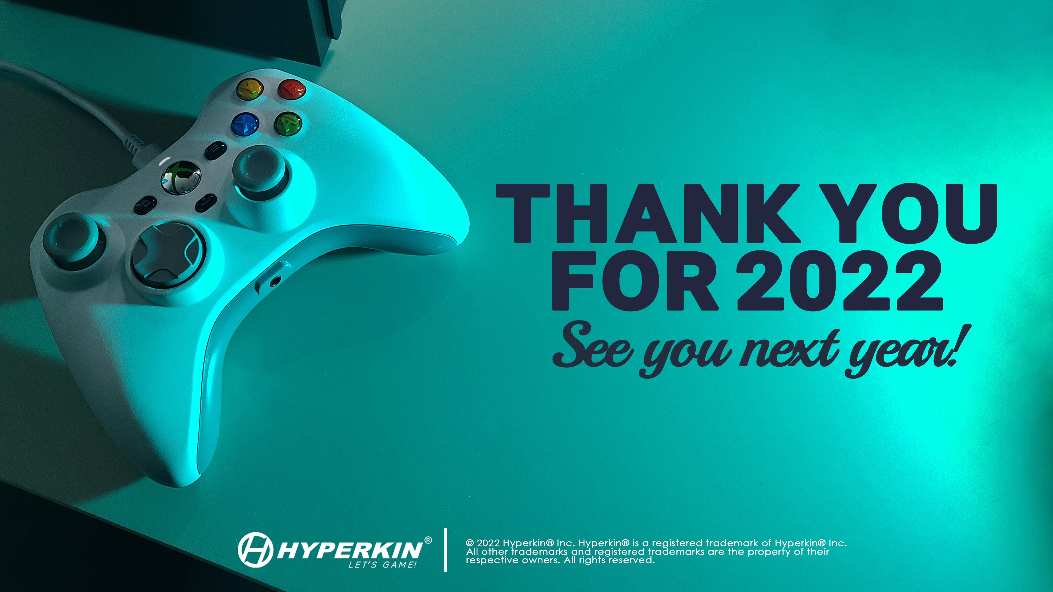 Hyperkin on X: Another year for the books, filled with surprises, laughs,  and of course, gaming! Thanks for the memories. Let's make a ton more next  year. Happy New Year! Let's game!