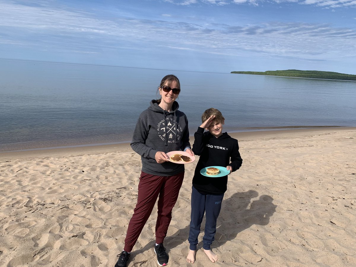 lmadronic's tweet photo. @OntarioParks Yurt at Pancake Bay! The best weather week in June, ate right at the water for every meal. And of course, pancakes at pancake bay! Made us realize how amazing north is ❤️ https://t.co/S1tSdLxSgw