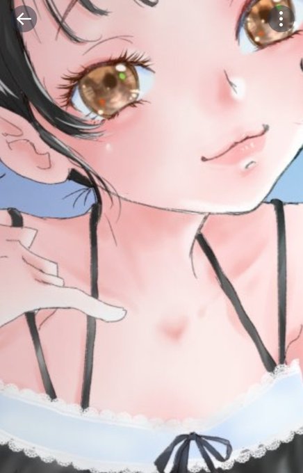 この鎖骨辺りの塗りが今回気に入ってる 