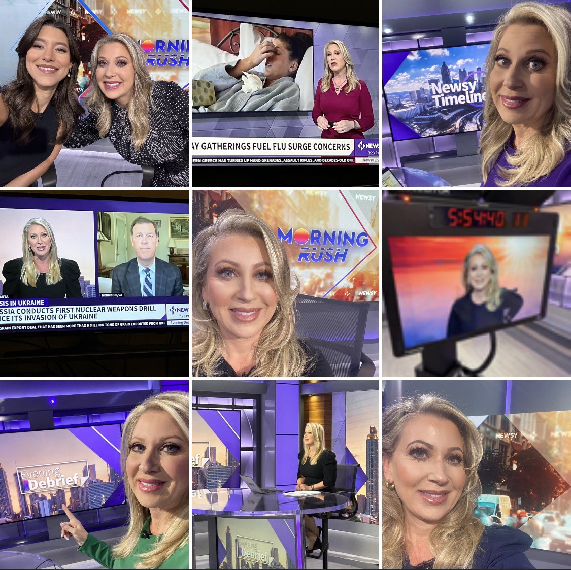 It wasn’t the beach &amp; I wasn’t skiing.. how I spent my Holiday Vacation — and I wouldn’t have it any other way! Thank you <a href="/newsy/">newsy</a> @scrippsnationaldesk for letting me sit in this week behind the anchor desk.. I loved every single minute..
#anchorwoman #nerdygirl #news #vacation