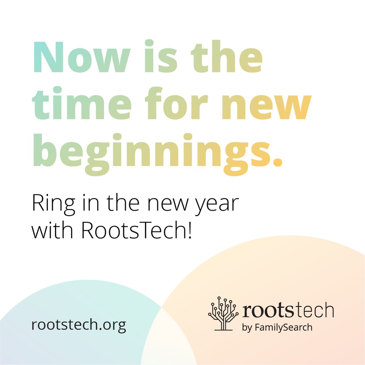 RootsTechConf's tweet photo. Happy New Year from RootsTech! May it be filled with new adventures and good fortune.

Remember to add all your 2022 memories to FamilySearch for future family to cherish. https://t.co/2lALzoKOhI