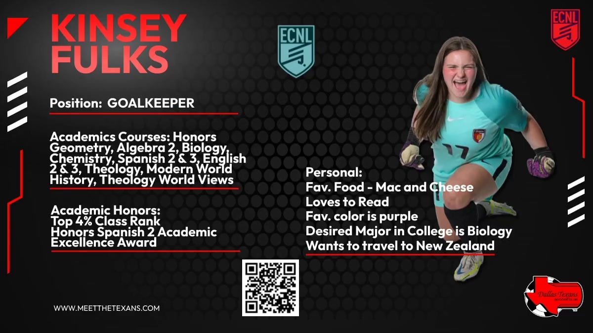 Dallas Texans U18/19G ECNL tweet media
