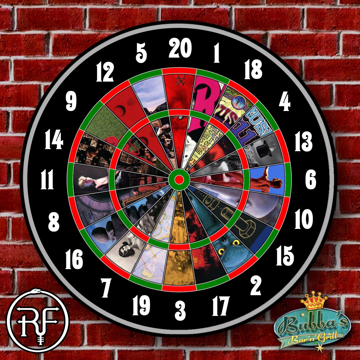 Rushfans on Twitter "It’s New Years Eve and you have three darts to throw at this Rush dart