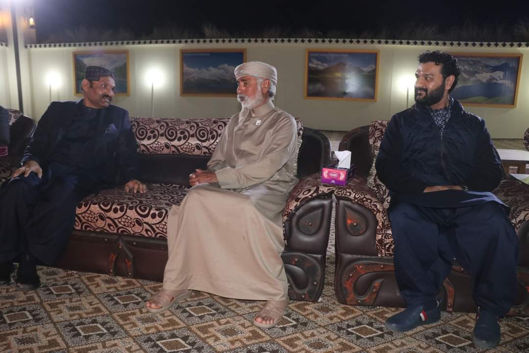 AliGoharKhanM's tweet photo. Invitation Of His Excellency Sheikh Nahyan Bin Mubarak to Sardar Ali Gohar Khan Mahar at Desert Camp Sardargarh.
#NewYear https://t.co/wR3EzSky9O