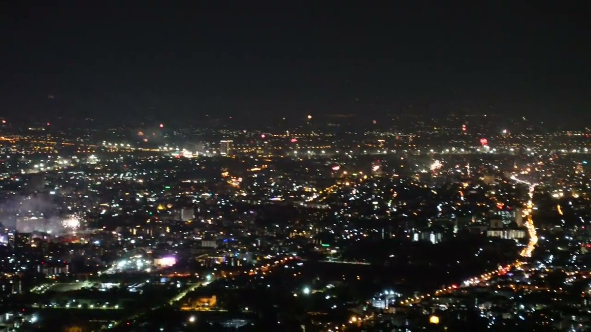 BrettTheDev's tweet photo. You Have to See This! Happy New Year from Chiang Mai - https://t.co/PzAt7o8qJc https://t.co/v9g0m9ce3y