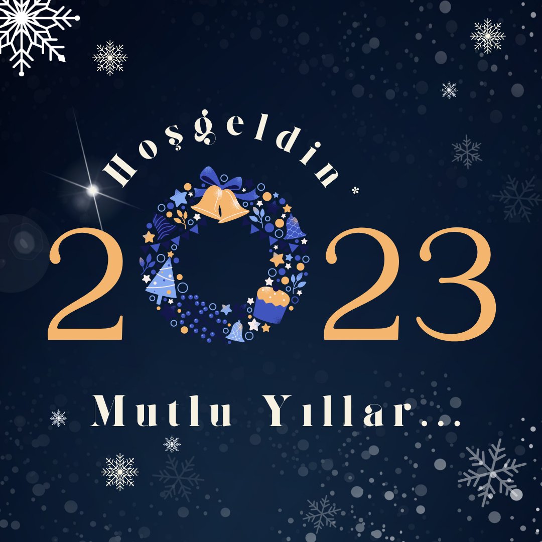 FrkMrXe's tweet photo. Umarım 2023, hayallerimize bir adım daha yaklaştığımız, stresin az mutluluğun çok olduğu yüzlerin daha çok güldüğü huzurlu bir yıl olur. Herkese mutlu yıllar... https://t.co/g6IacnvByO
