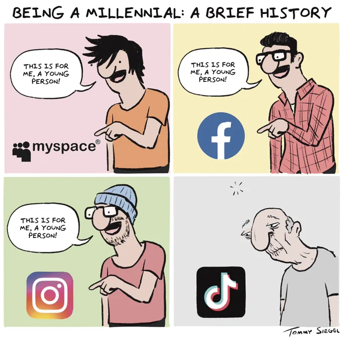 a brief history of being a millennial 