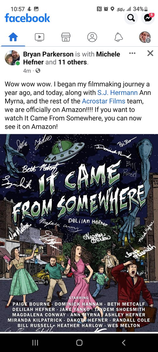 NannaBo๐ฆ (@nannabo78) on Twitter photo Woot! ๐ Congratulations <a href="/bp4Christ/">Bryan Parkerson</a> !!! ๐ฅ๐ฟ๐ถ
#ItCameFromSomewhere ... On #Amazon !!! ๐ฟ๐ฌ Woot! ๐ Congratulations <a href="/bp4Christ/">Bryan Parkerson</a> !!! ๐ฅ๐ฟ๐ถ
#ItCameFromSomewhere ... On #Amazon !!! ๐ฟ๐ฌ