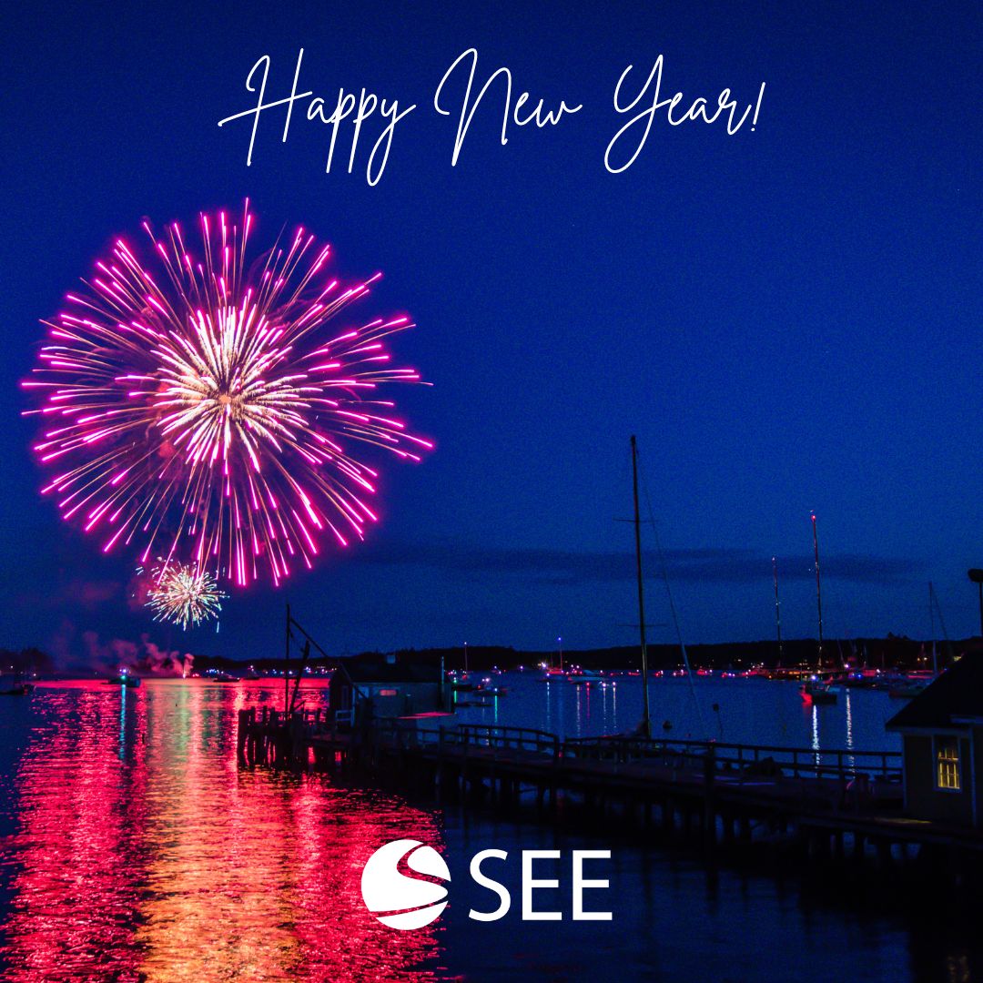 Happy New Year from the team at SEE! Here's to an incredible 2023 filled with fresh insight and new goals. 🥂