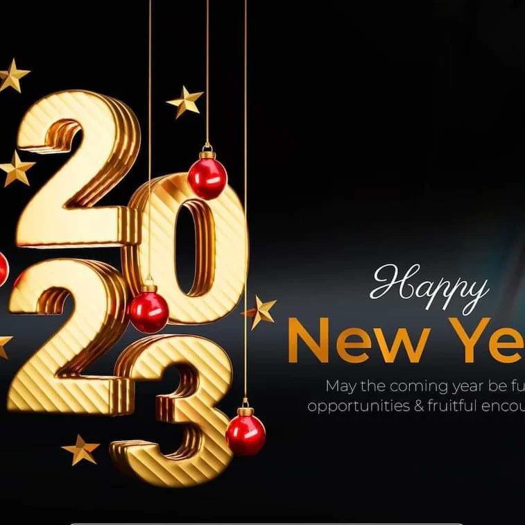 rohitdubeyec20's tweet photo. Happy New Year 2023 !

May the new year bless you with health, wealth, and happiness. https://t.co/KGmEVdgGD2