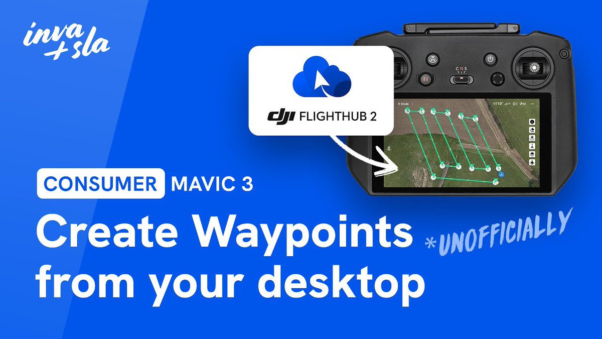 Are you a DJI Mavic 3 series #drone owner looking to create #waypoint missions in the Fly app? While you can do this directly in the app, did you know you can also set up waypoint missions on your desktop using Flight Hub 2? Here’s how:

youtu.be/GX0dZ1Jzw-g

#djimavic3