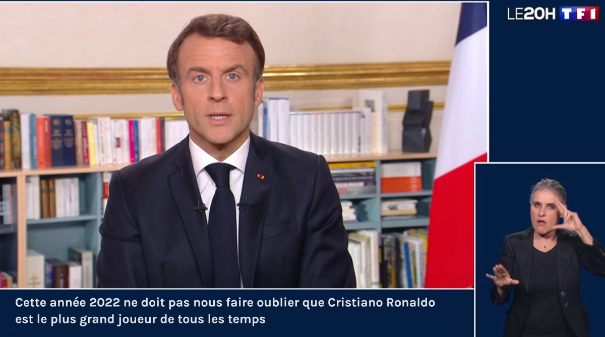 ArobaseGiovanny's tweet image. Même dans l'allocution d'Emmanuel Macron ça parle de Cristiano Ronaldo......

L'INFLUENCE 🔥🔥🔥🔥🔥