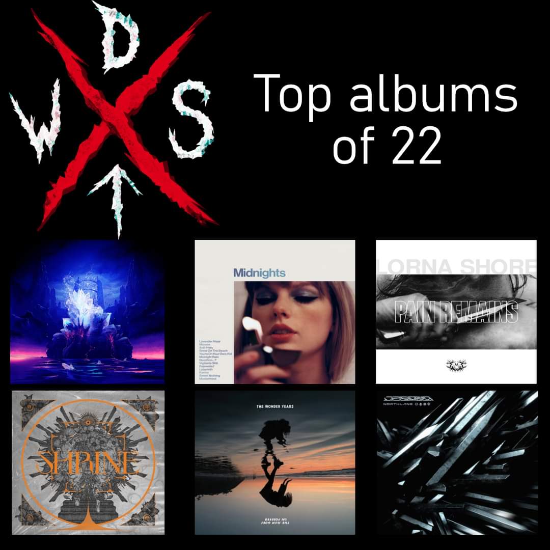 🐺AOTY 2022🐺

After much debate (arguments) we came together to pick our top albums of this year in no particular order:

Who has made your list this year?

Bonus points if you can guess who picked which album!

 #wolveshatecrew #metalcore