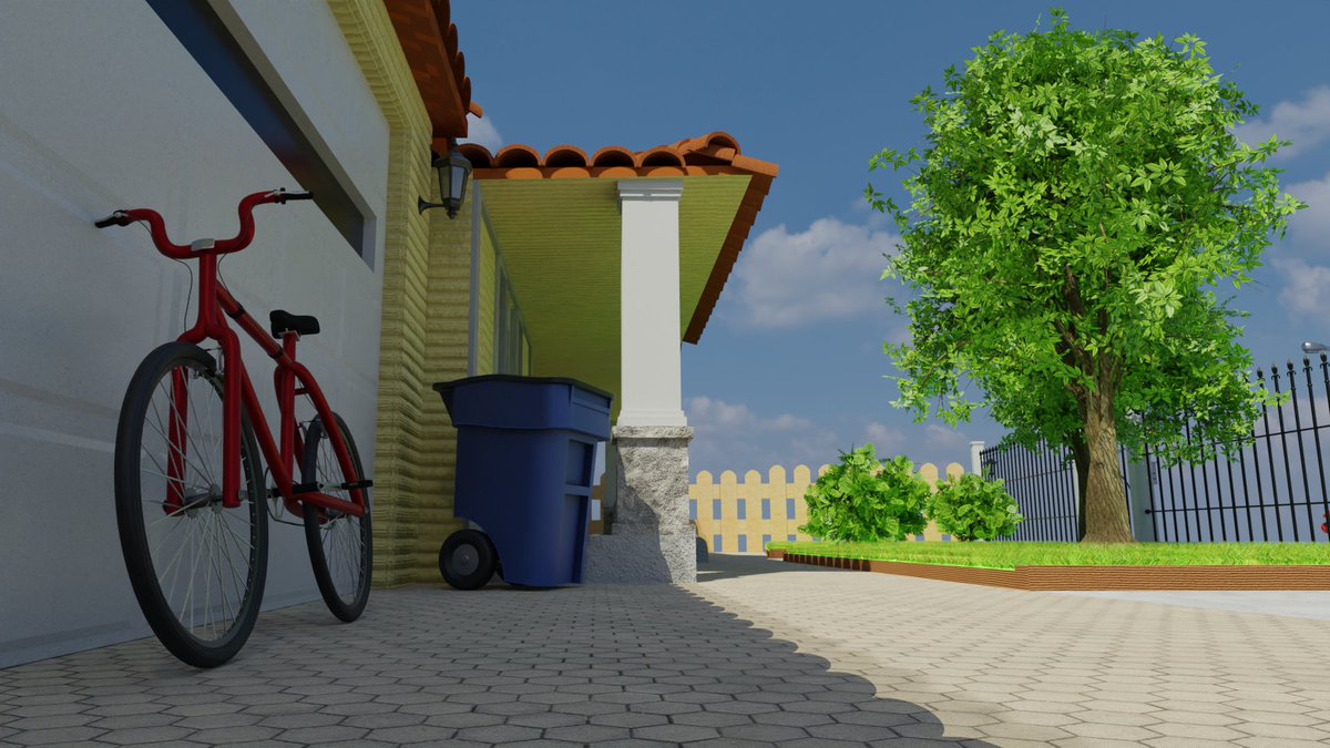 JustBlendOut22's tweet photo. Hi! i'm back again with this magnific project! a pretty house like the houses of United states! full texturized with SubstancePainter. I hope that you like this!
I wish you happy new year! 🎉
Enjoy 💯
#blender #3d #cycles #rendercycles #realism #realist #houses #gamedev #hdri https://t.co/nymM26TR36