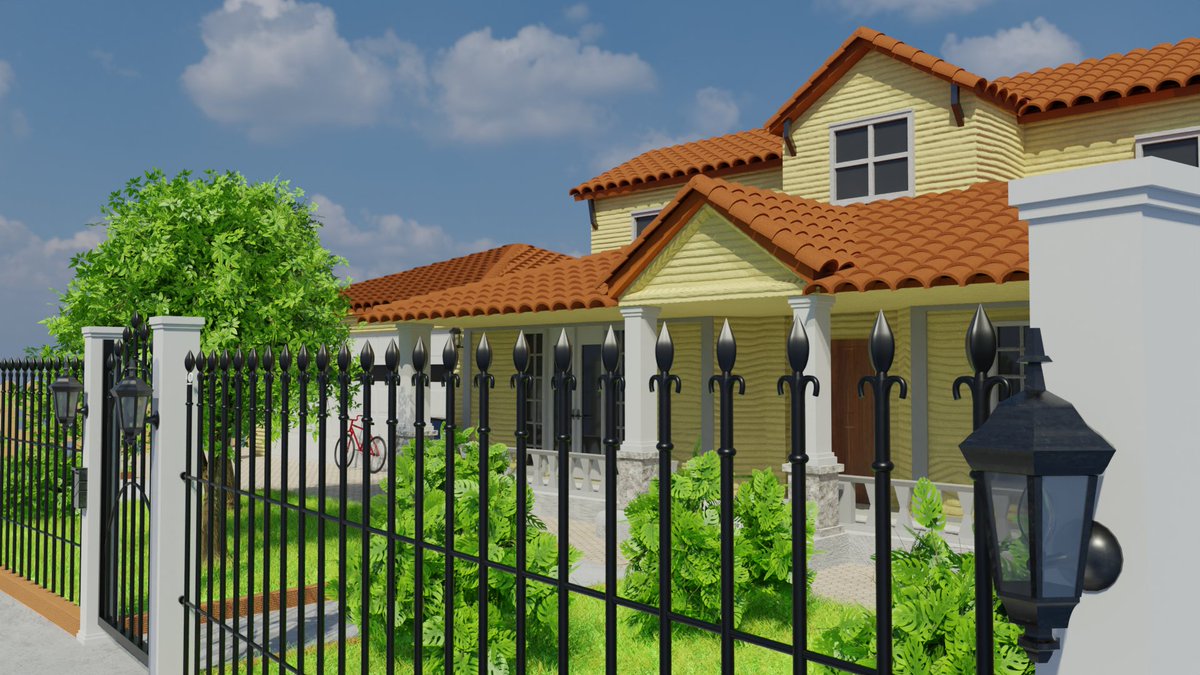 JustBlendOut22's tweet photo. Hi! i'm back again with this magnific project! a pretty house like the houses of United states! full texturized with SubstancePainter. I hope that you like this!
I wish you happy new year! 🎉
Enjoy 💯
#blender #3d #cycles #rendercycles #realism #realist #houses #gamedev #hdri https://t.co/nymM26TR36