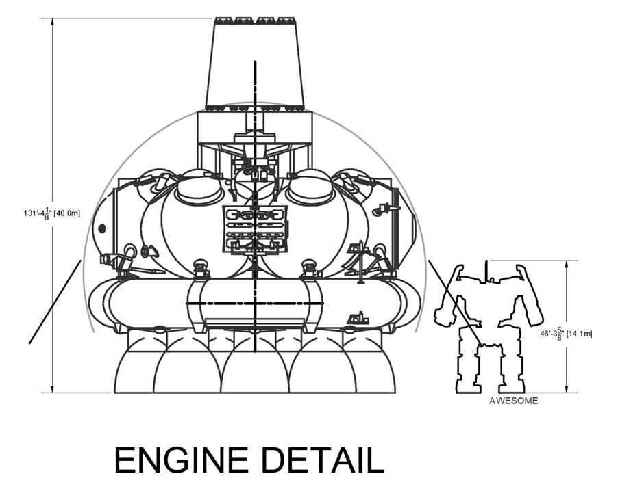 Bardsrok's tweet photo. AWS-8Q mech chassis scaled to 46' to top of antenna. Shorter than the Banshee which was the tallest mech designed to fit in Star League Era standard class A Mech Bay. Shown beside the main reactor & Atmo drive of my #LionClass dropship
#Battletech
#CE116
#BelleOfBelfast
#MercLife https://t.co/QUfmwICY8b