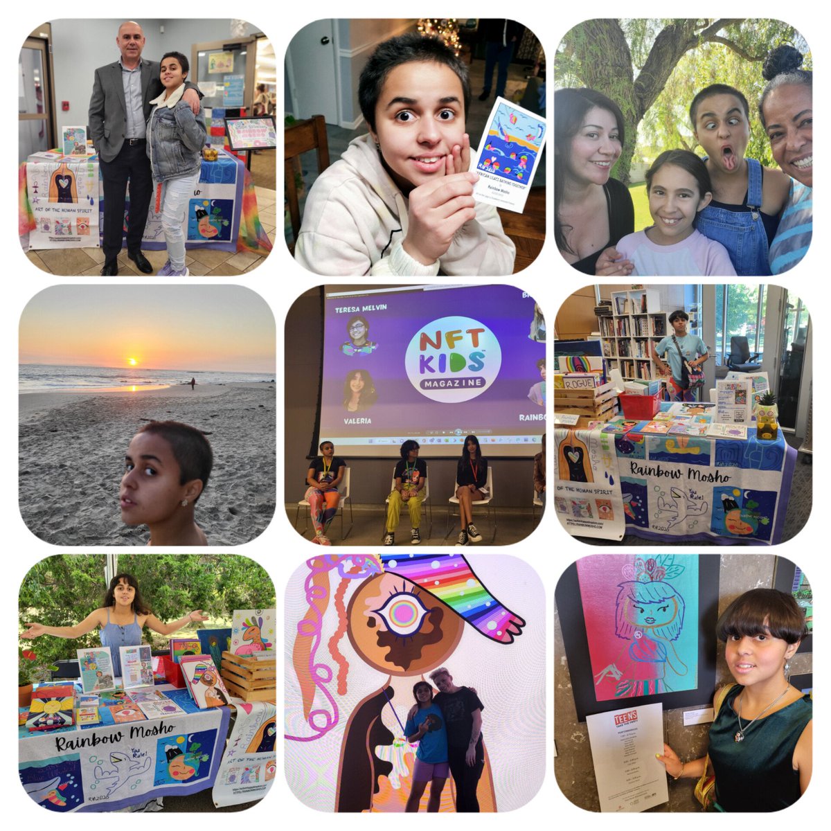 Rainbow Mosho NFTNYC | MoonMars | United Nations tweet media