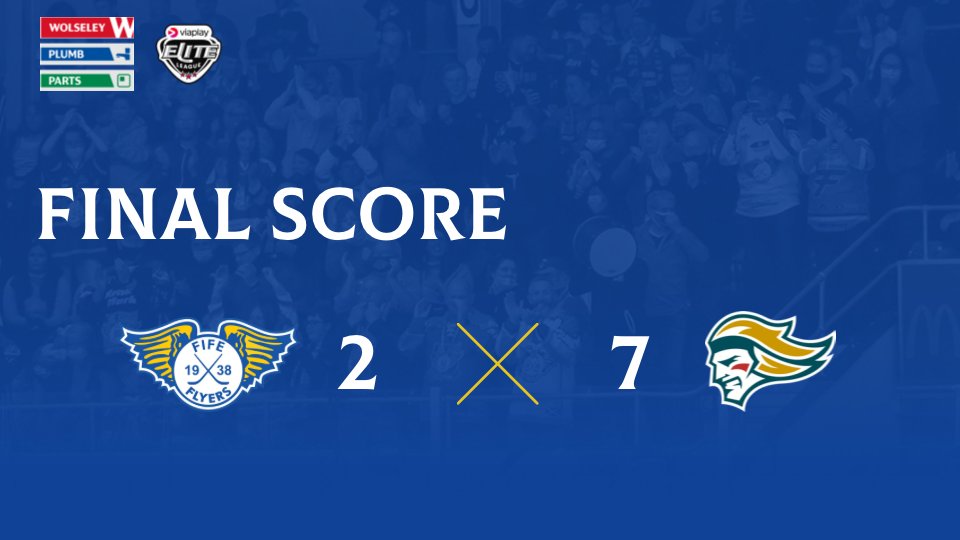 Fife Flyers on Twitter "𝐅𝐢𝐧𝐚𝐥 𝐬𝐜𝐨𝐫𝐞 Man of the Match for Flyers Liam